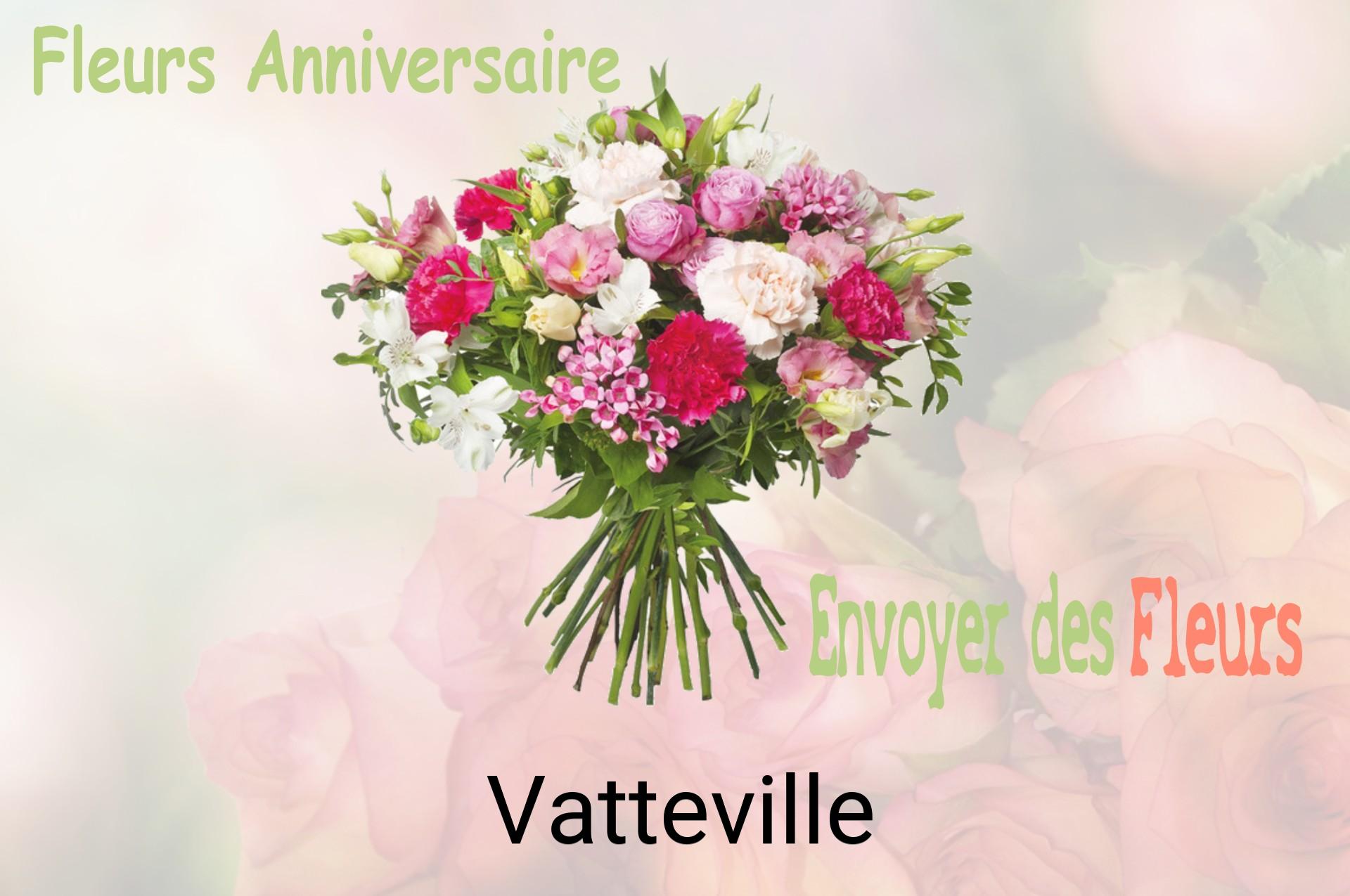 Bouquet de fleurs d’anniversaire livré à Vatteville