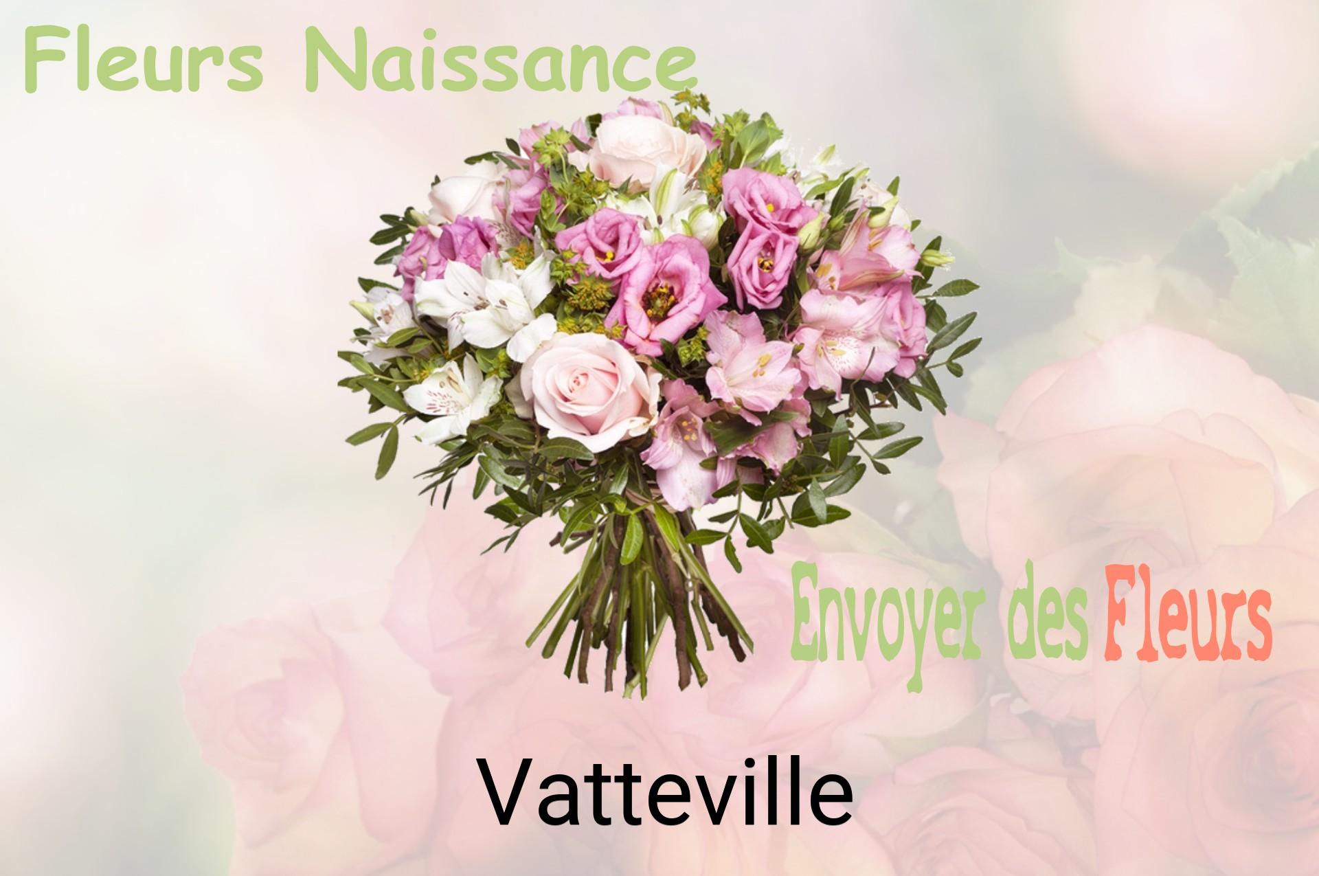 Bouquet de fleurs de naissance livré à Vatteville